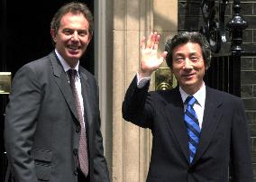 Blair welcomes Koizumi